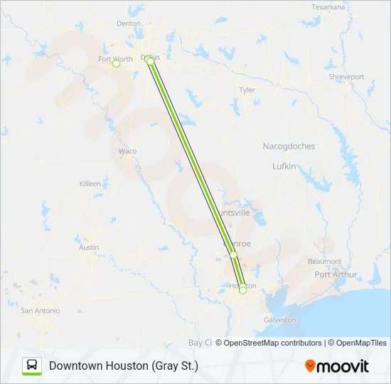 FLIXBUS 2240 Bus Line Map