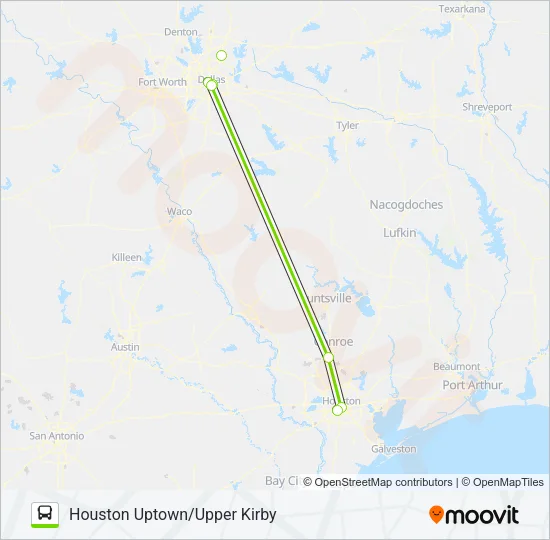 FLIXBUS 2240 Bus Line Map
