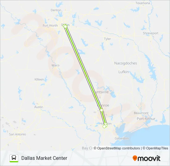 FLIXBUS 2240 Bus Line Map