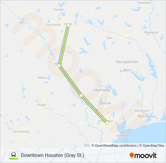 FLIXBUS 2246 Bus Line Map