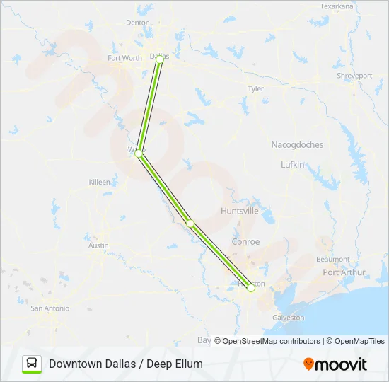 FLIXBUS 2246 Bus Line Map