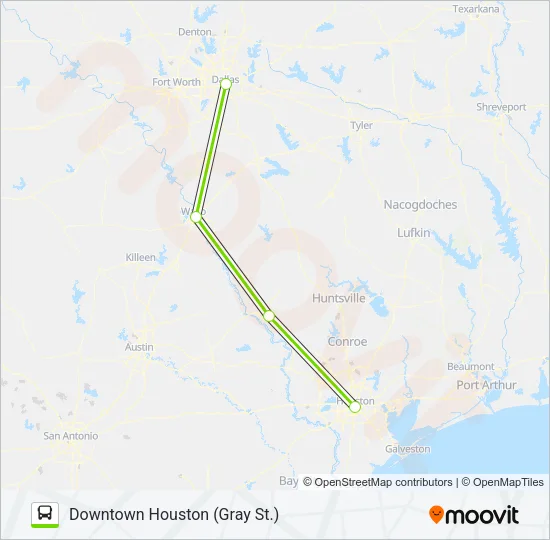 FLIXBUS 2246 Bus Line Map
