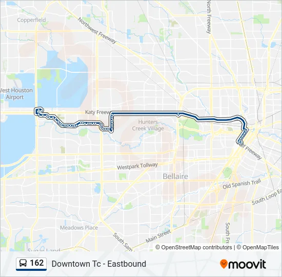 162 Bus Line Map