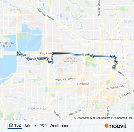 162 Bus Line Map
