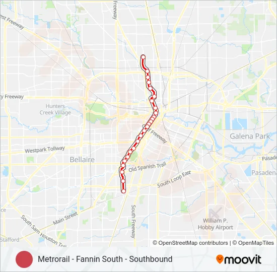 700 Light Rail Line Map