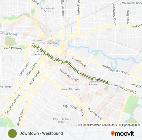 800 Light Rail Line Map