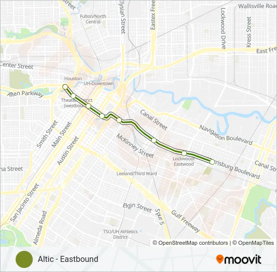 800 Light Rail Line Map