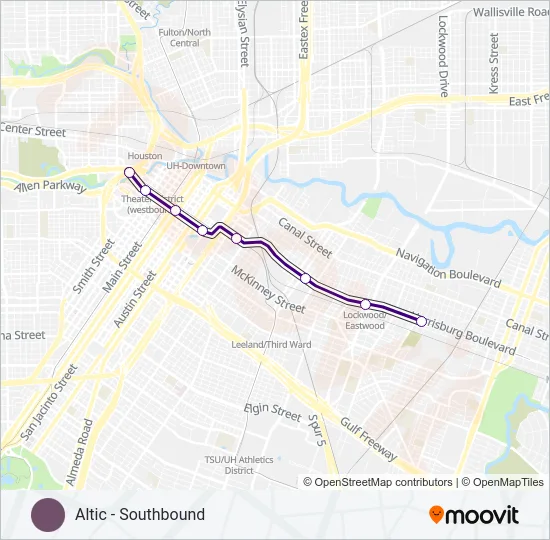 900 Light Rail Line Map