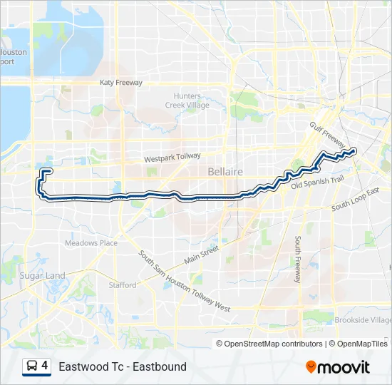4 Bus Line Map