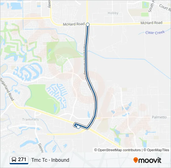 271 Bus Line Map
