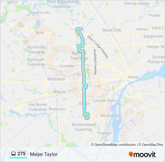 Directions To Meijer From My Location 275 Route: Schedules, Stops & Maps - Meijer Taylor (Updated)