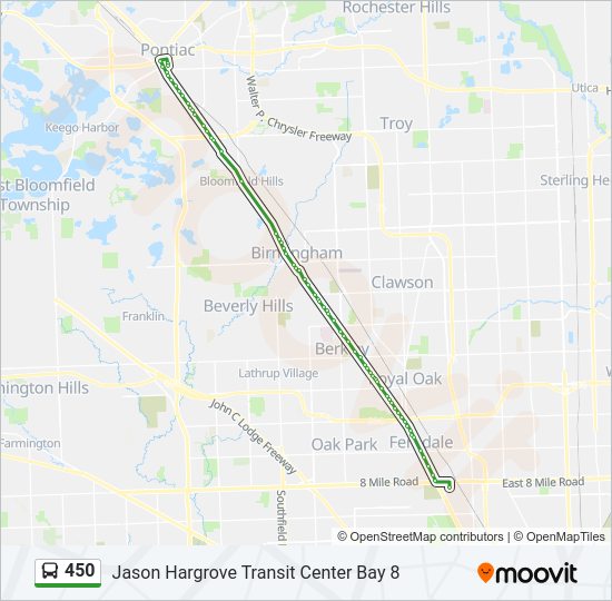 450 Route: Schedules, Stops & Maps - Jason Hargrove Transit Center Bay ...