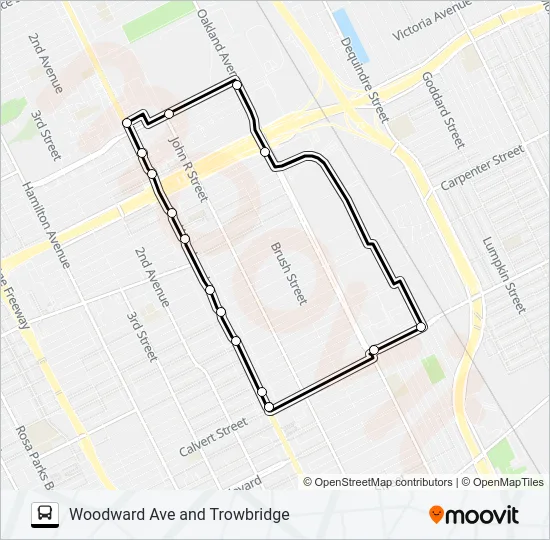 JOB LINK SHUTTLE Bus Line Map