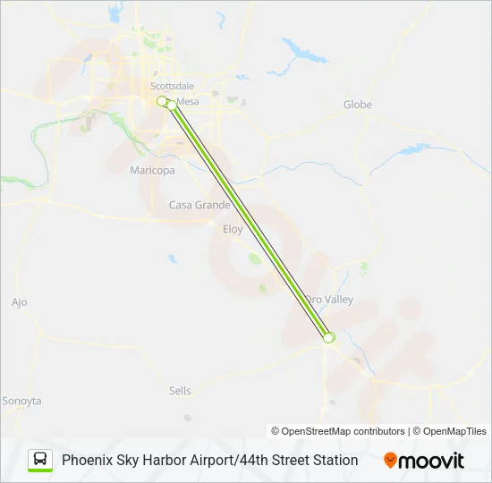 FLIXBUS 2040 Bus Line Map