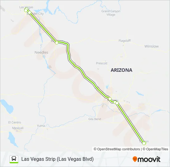 FLIXBUS 2040 Bus Line Map