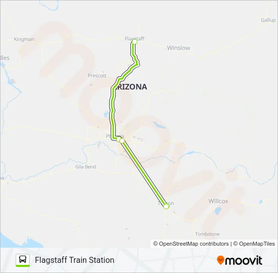 FLIXBUS 2047 Bus Line Map