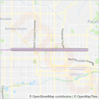 29 Bus Line Map