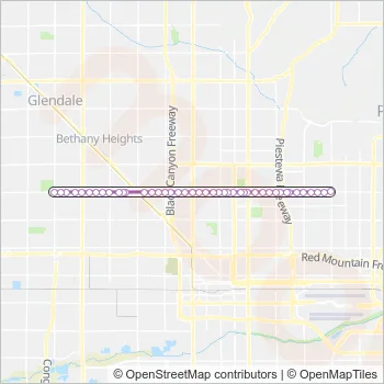 41 Bus Line Map
