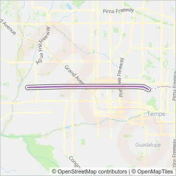 41 Bus Line Map