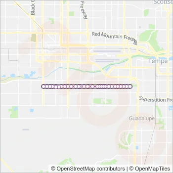 52 Bus Line Map