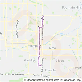 81 Bus Line Map