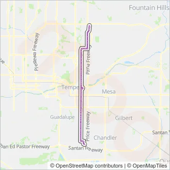 81 Bus Line Map