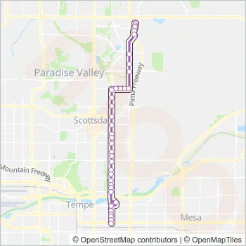 81 Bus Line Map