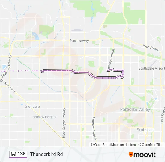 138 Bus Line Map
