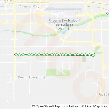 52S Bus Line Map