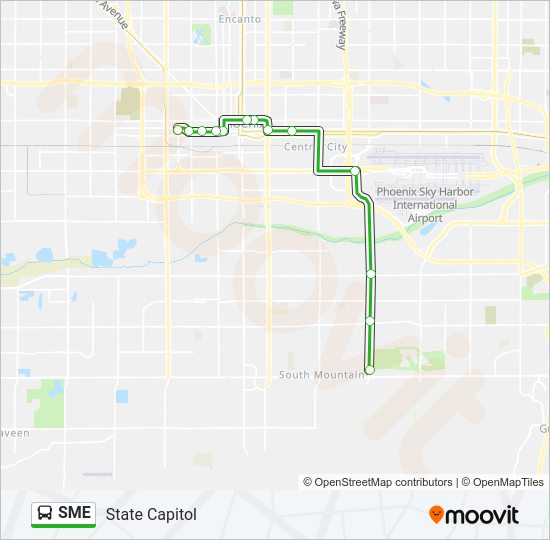 SME Bus Line Map