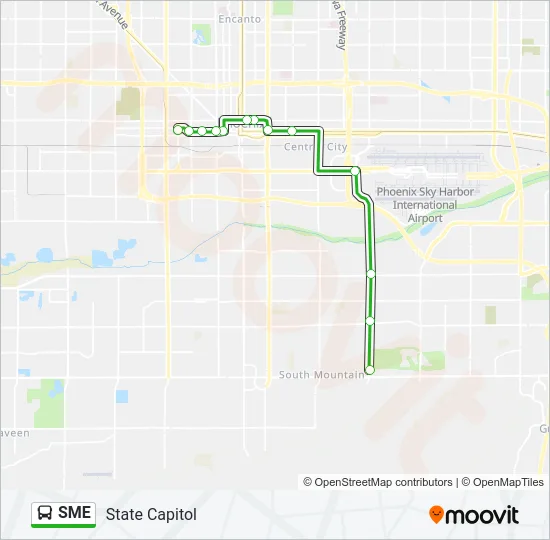 SME Bus Line Map