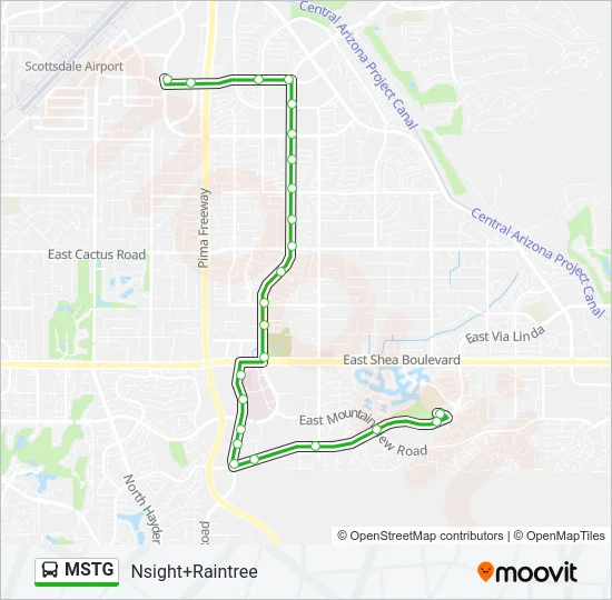 MSTG Bus Line Map