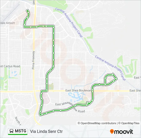 MSTG Bus Line Map