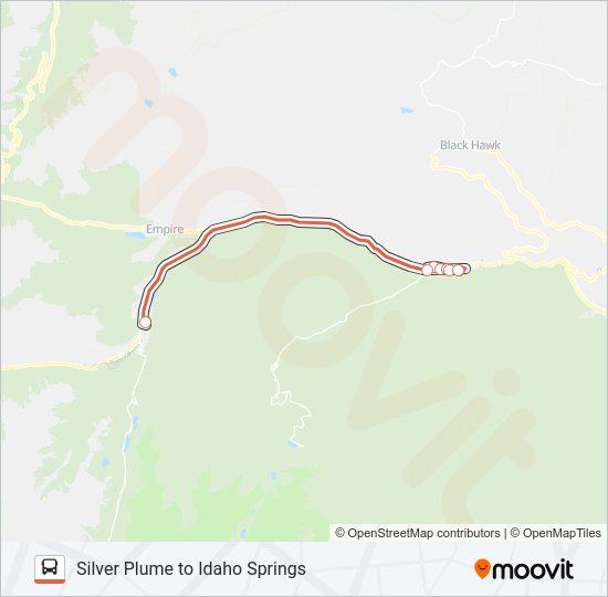 ROUNDABOUT Bus Line Map