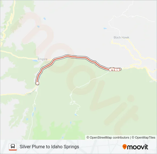 ROUNDABOUT Bus Line Map