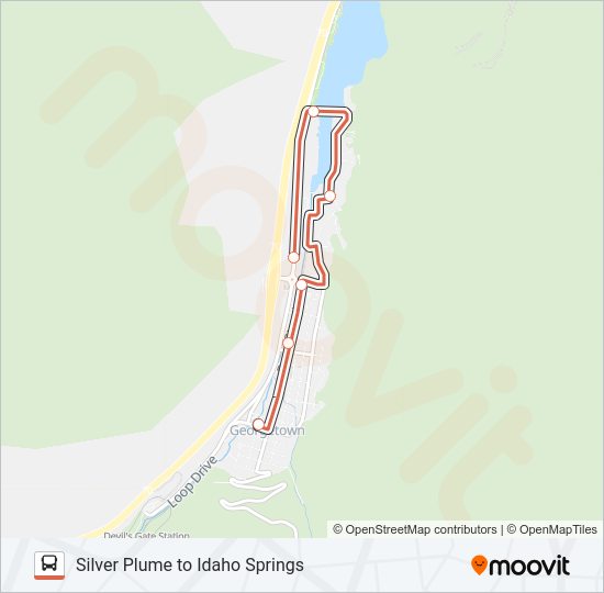 ROUNDABOUT Bus Line Map