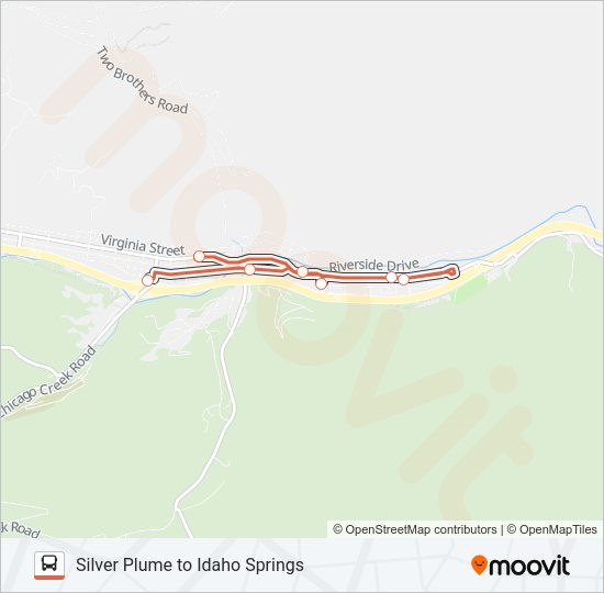 ROUNDABOUT Bus Line Map