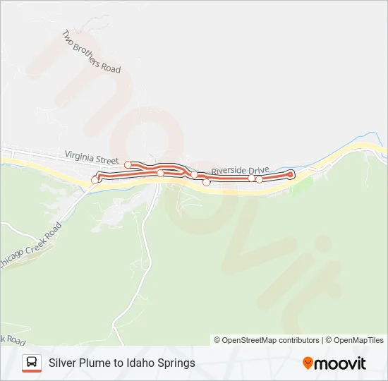 ROUNDABOUT Bus Line Map