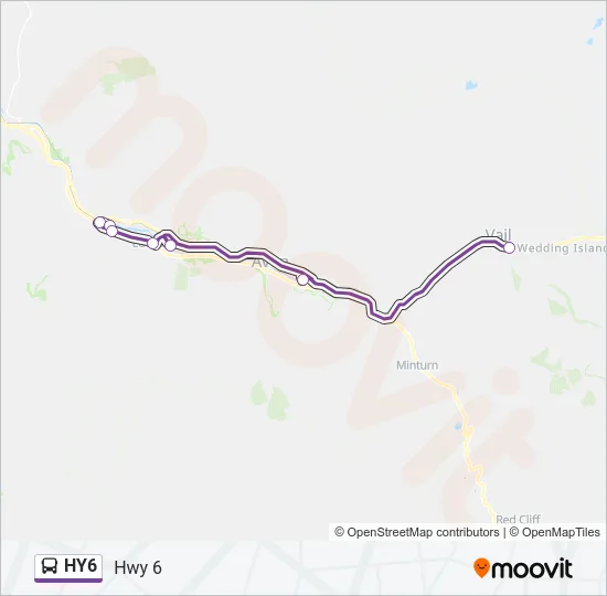 HY6 Bus Line Map