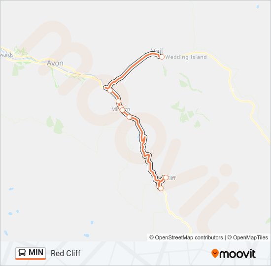 MIN Bus Line Map