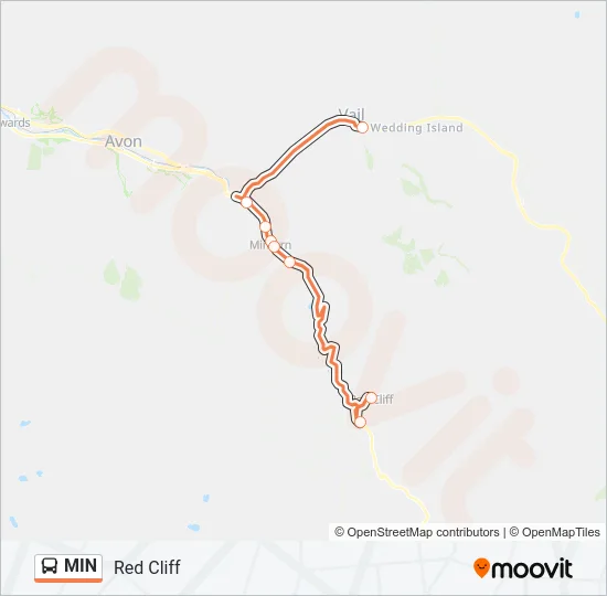 MIN Bus Line Map