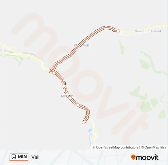 MIN Bus Line Map