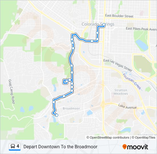 4 Bus Line Map