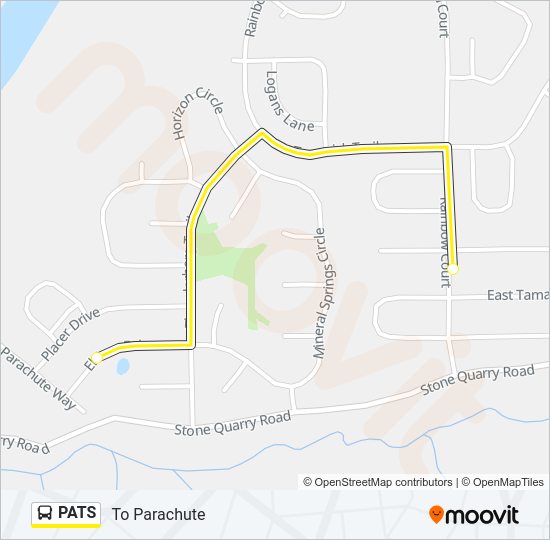 PATS Bus Line Map