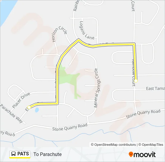 PATS Bus Line Map