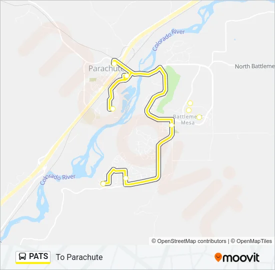 PATS Bus Line Map