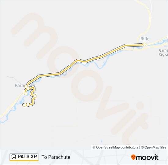 PATS XP Bus Line Map