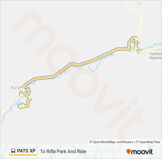 PATS XP Bus Line Map
