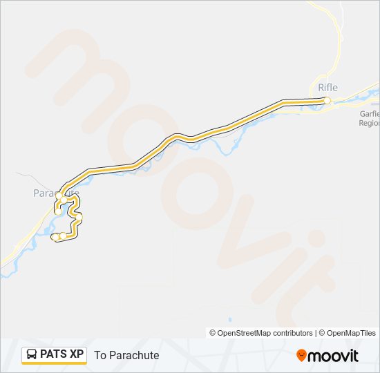 PATS XP bus Line Map