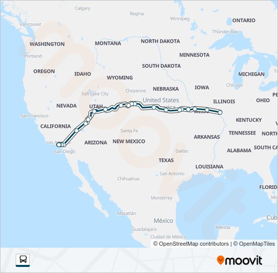 Ruta greyhound us1200: horarios, paradas y mapas - (Actualizado)